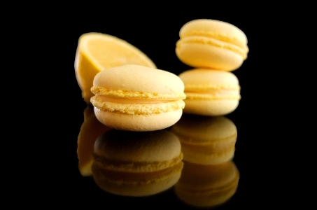 Macarons mit Frische Zitronen